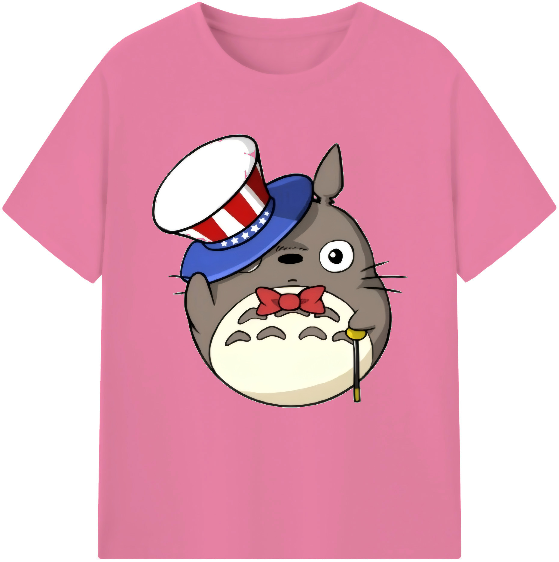 （画像用） となりのトトロ 草壁メイ 草壁サツキ My Neighbor Totoro Satsuki Kusakabe Mei Kusakabe 綿100％半袖Tシャツ（フロントプリント）